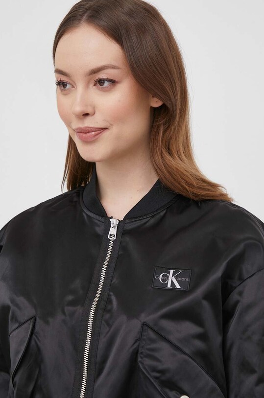 Bomber bunda Calvin Klein Jeans černá J20J223033