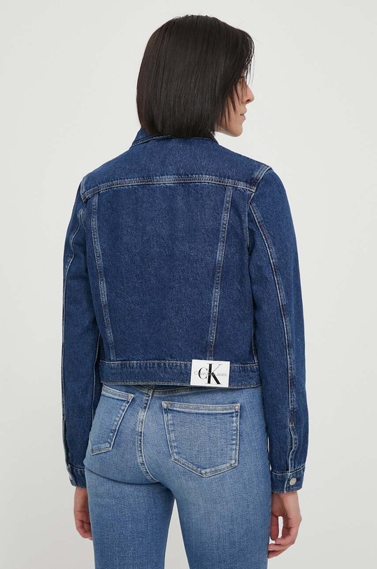 Ρούχα Τζιν μπουφάν Calvin Klein Jeans J20J222789 σκούρο μπλε
