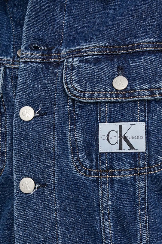 Τζιν μπουφάν Calvin Klein Jeans J20J222789 σκούρο μπλε