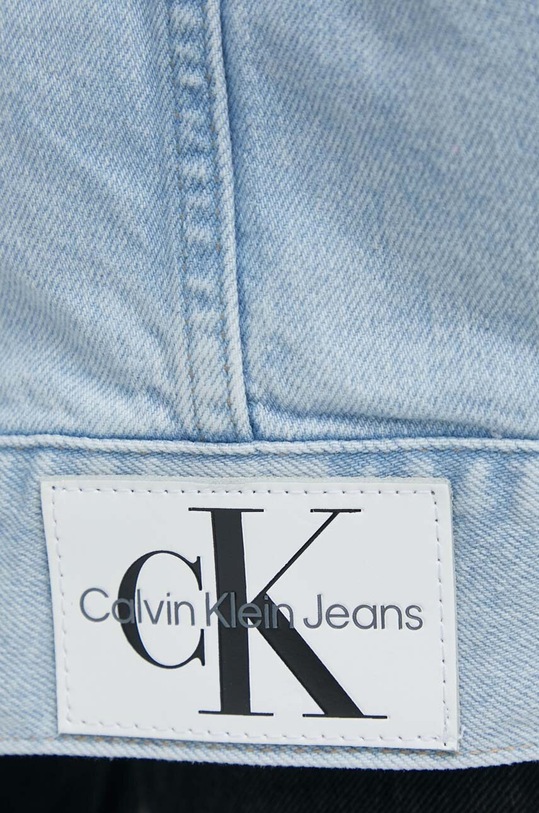 Džínová bunda Calvin Klein Jeans J20J222791 modrá