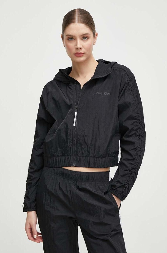 Bunda Calvin Klein Performance nezateplené černá 00GWS4O515