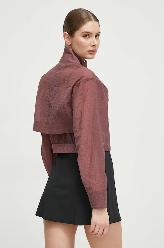 Oblečení Tréninková bunda Calvin Klein Performance 00GWS4O516 růžová