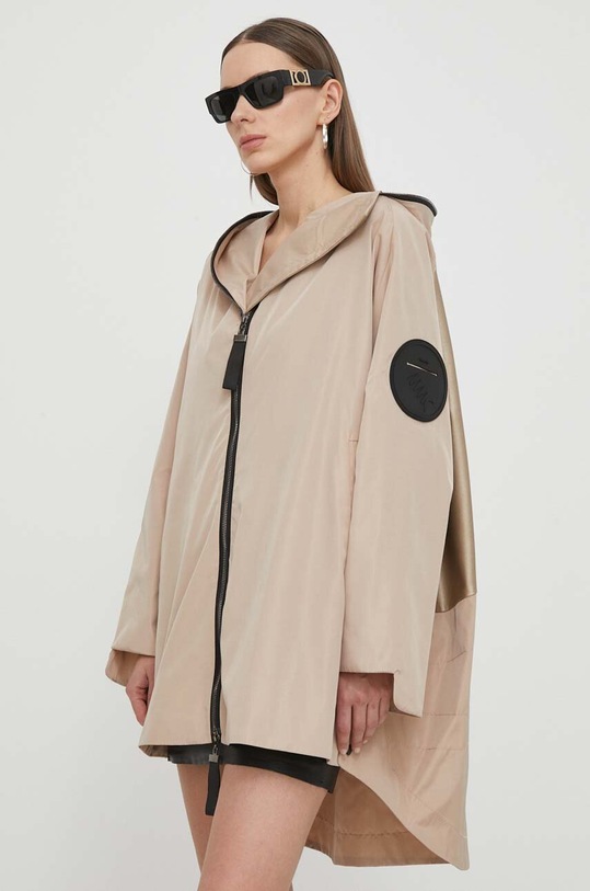 MMC STUDIO kurtka imitacja skóry licowej beżowy WIND.COAT