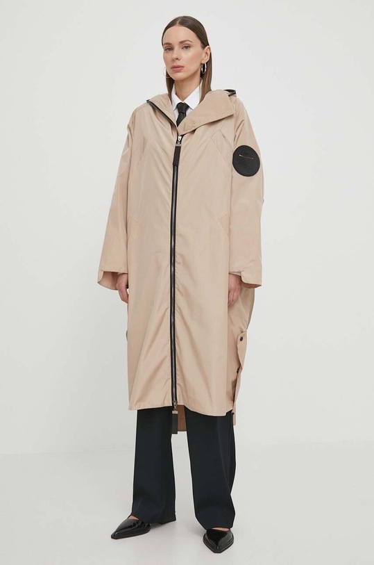 MMC STUDIO kurtka beżowy WINDLONG.COAT