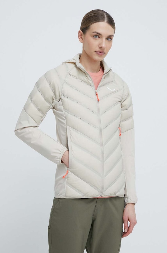 Salewa geaca sport din puf Agner Hybrid bej 00.0000028019