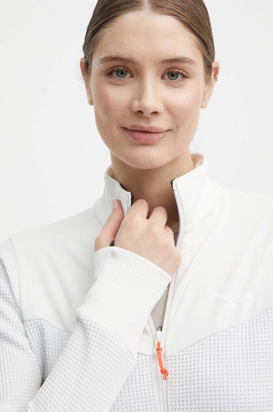 Sportovní mikina Salewa Puez Waffle Hybrid béžová 00.0000028860