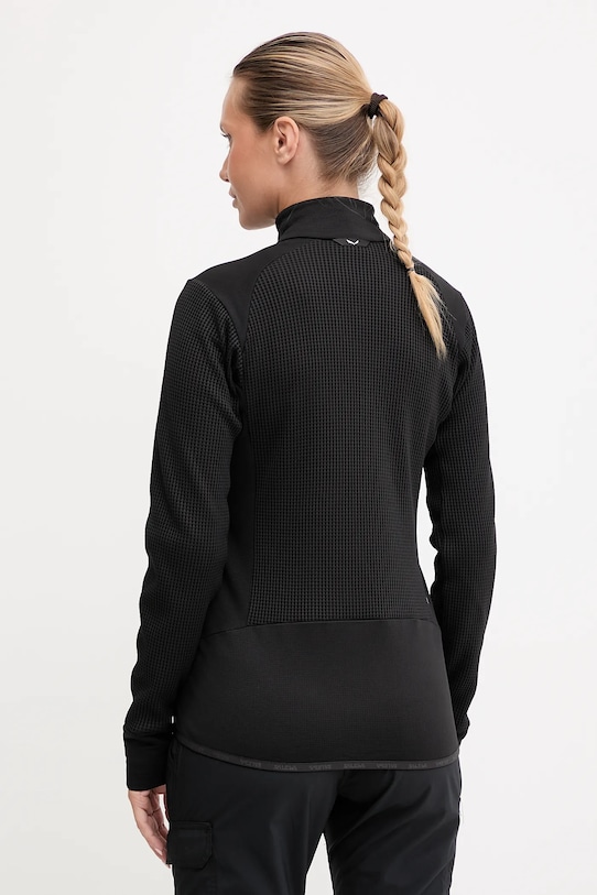 Oblečení Sportovní mikina Salewa Puez Waffle Hybrid 00.0000028860 černá