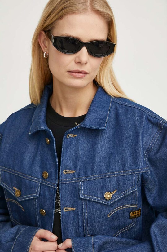 G-Star geacă din denim albastru D24338.D547