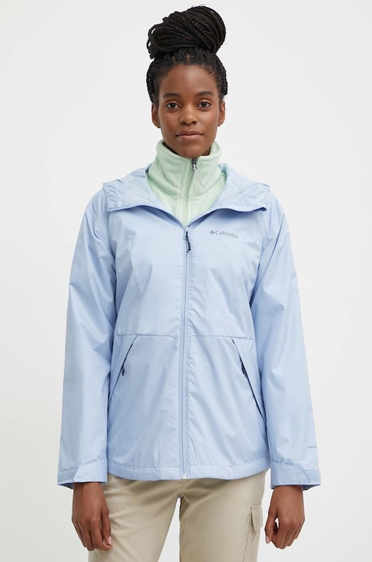 Куртка outdoor Columbia Inner Limits III з капюшоном блакитний 2071433