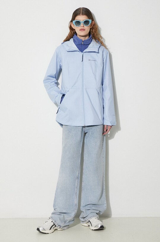 Куртка outdoor Columbia Inner Limits III 2071433 голубой SS25