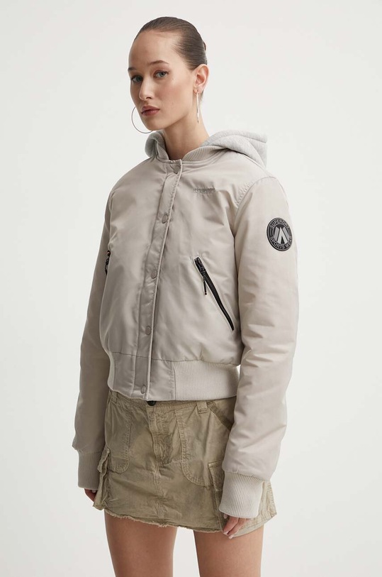 Superdry kurtka bomber pozostałe szary W5011654A.7MO