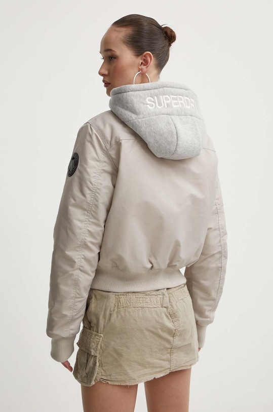 Odzież Superdry kurtka bomber W5011654A.7MO szary