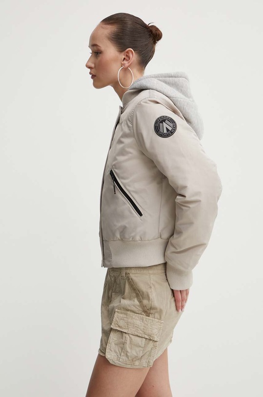 Superdry kurtka bomber szary W5011654A.7MO