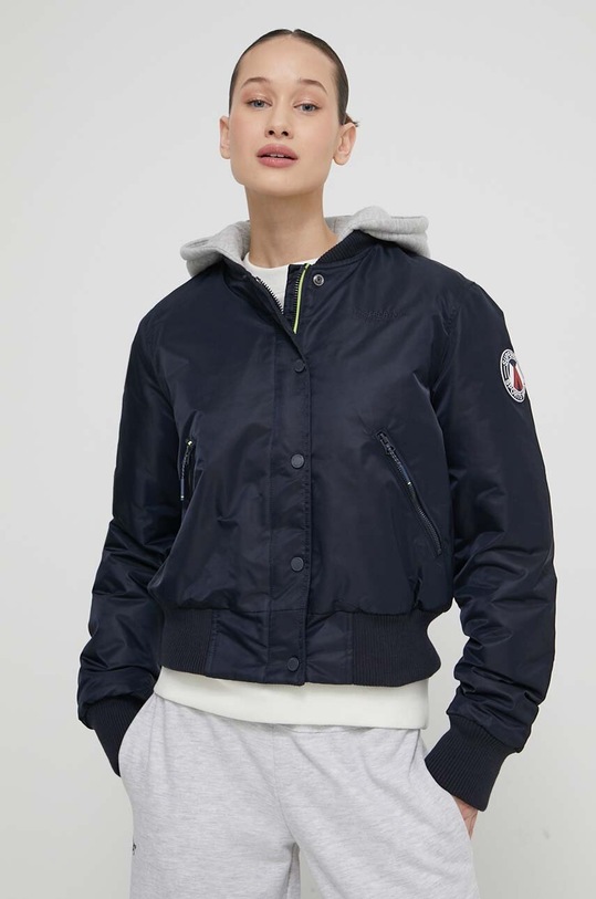Bomber bunda Superdry přechodné námořnická modř W5011654A.98T
