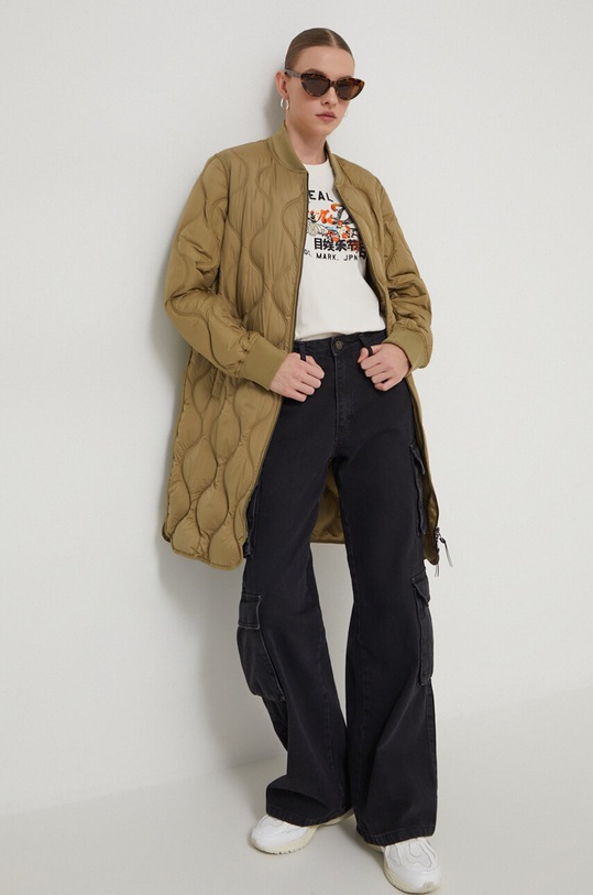 Superdry kurtka W5011662A.1VP zielony SS24