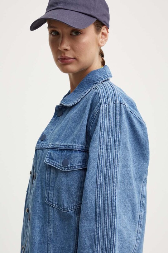 Traper jakna adidas Originals x Ksenia Schneider za prijelazno razdoblje plava IS1742