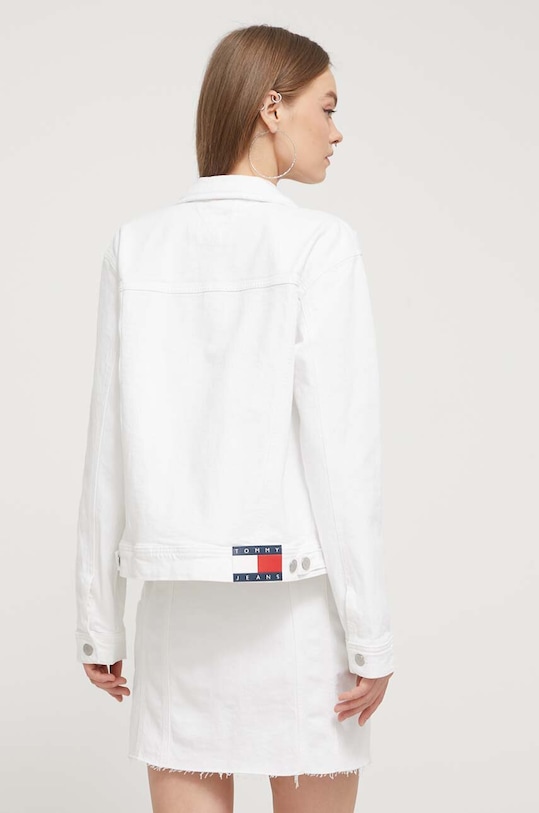 Oblečenie Rifľová bunda Tommy Jeans DW0DW17658 béžová