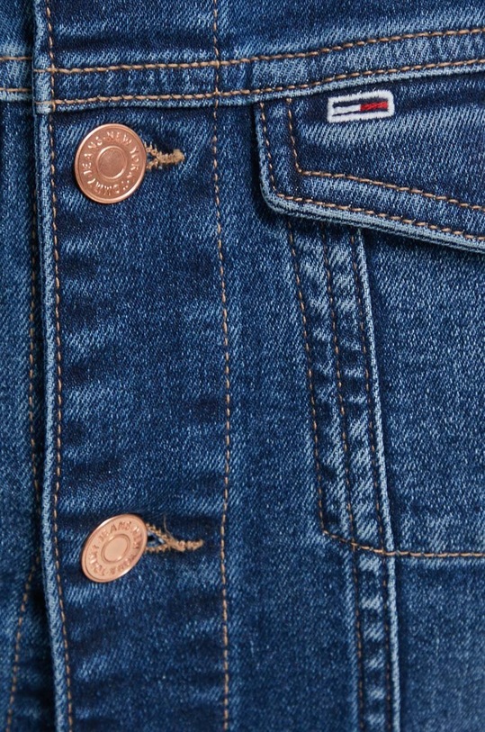 Rifľová bunda Tommy Jeans DW0DW17959 tmavomodrá