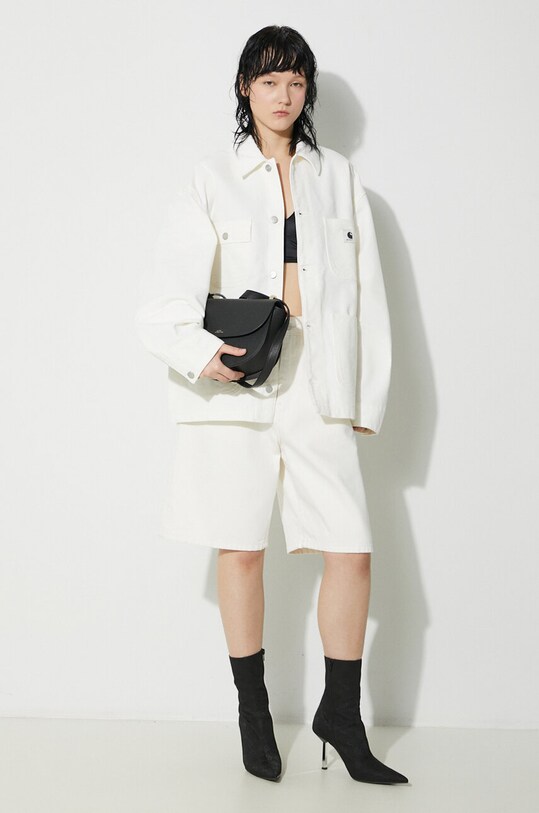 Джинсова куртка Carhartt WIP OG Michigan Coat I031570.0DJ02 бежевий SS24