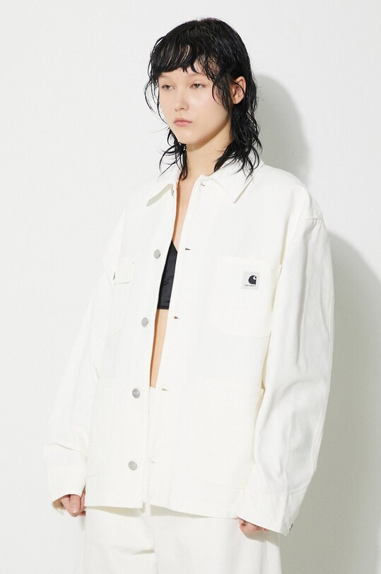 Джинсова куртка Carhartt WIP OG Michigan Coat бежевий I031570.0DJ02