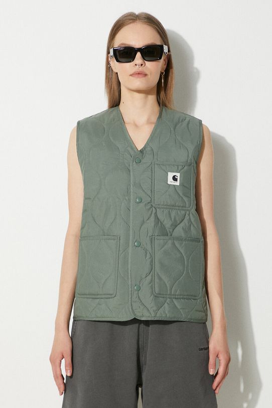 Carhartt WIP vest Skyler Vest other green I032991.1YFXX