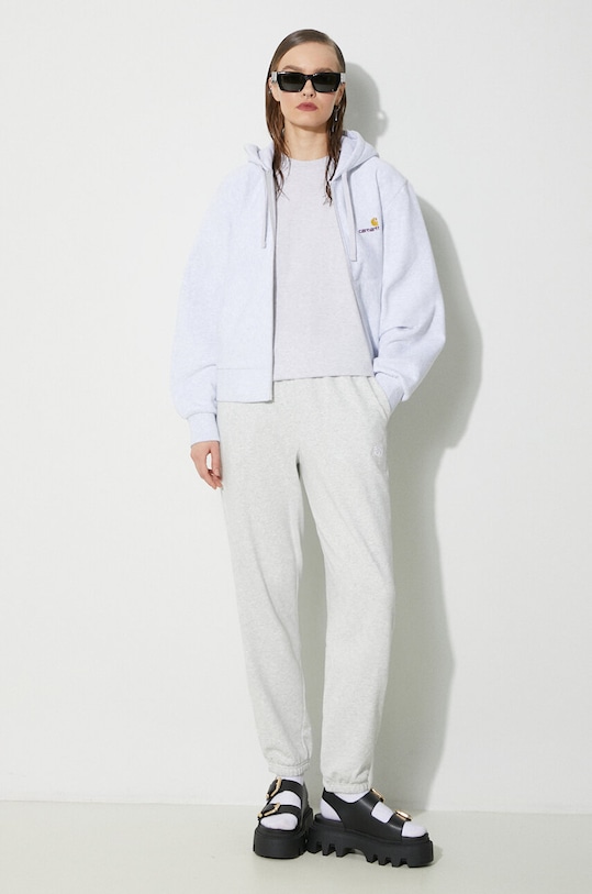 Кофта Carhartt WIP Hd American Scr. Jacket I033057.482XX серый SS24