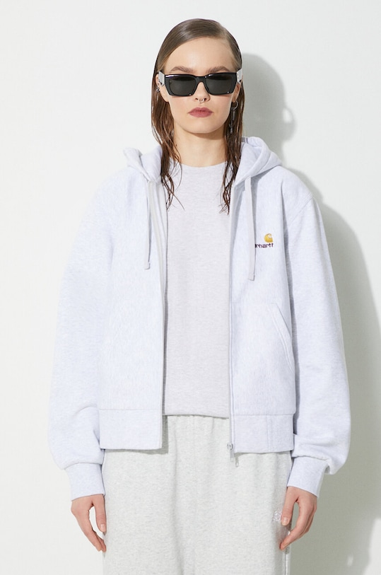 Кофта Carhartt WIP Hd American Scr. Jacket серый I033057.482XX