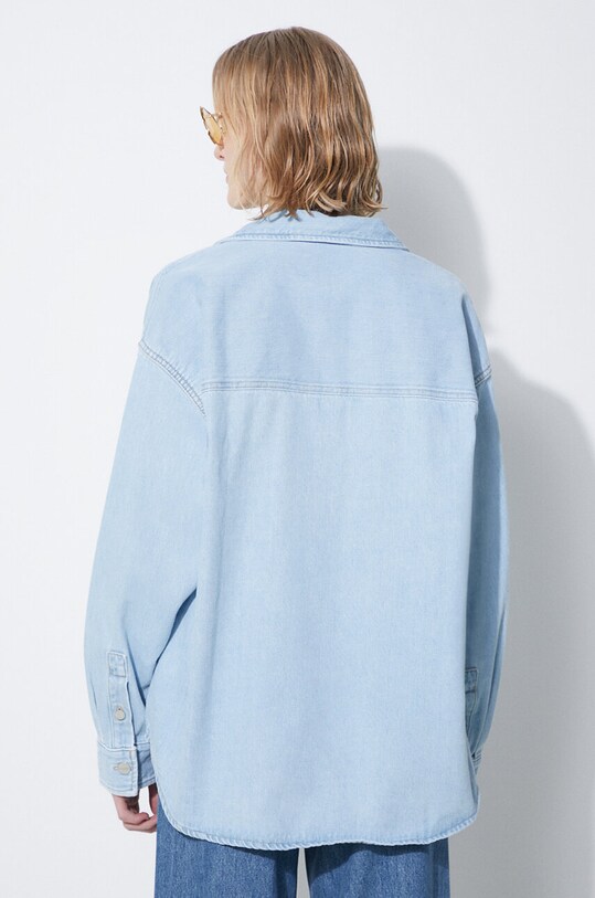 Ρούχα Τζιν μπουφάν Carhartt WIP Alta Shirt Jac I033344.112 μπλε