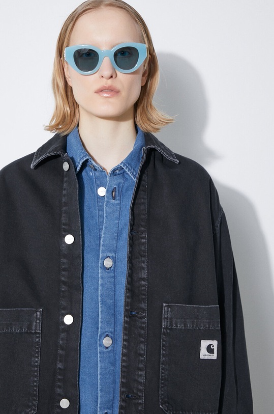 Carhartt WIP denim jacket Garrison Jacket I033349.894J black