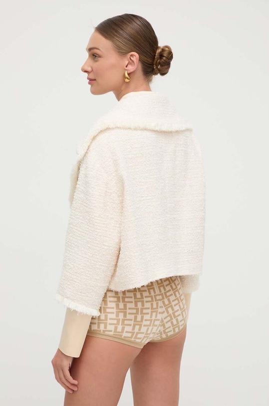 Odzież Elisabetta Franchi kurtka GI08942E2 beżowy