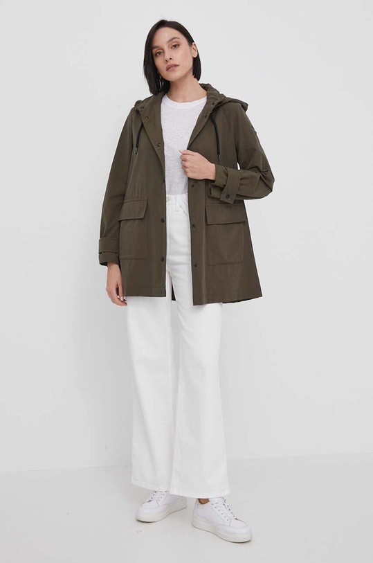 Geox kurtka W4522L-T3082 W ILDE W4522L.T3082.F3511 zielony SS24