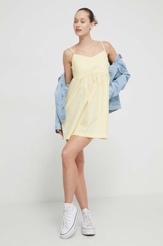 Rifľová bunda Tommy Jeans DW0DW17662 modrá SS24