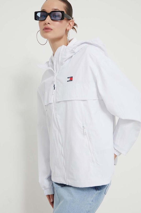 Tommy Jeans kurtka pozostałe biały DW0DW17747