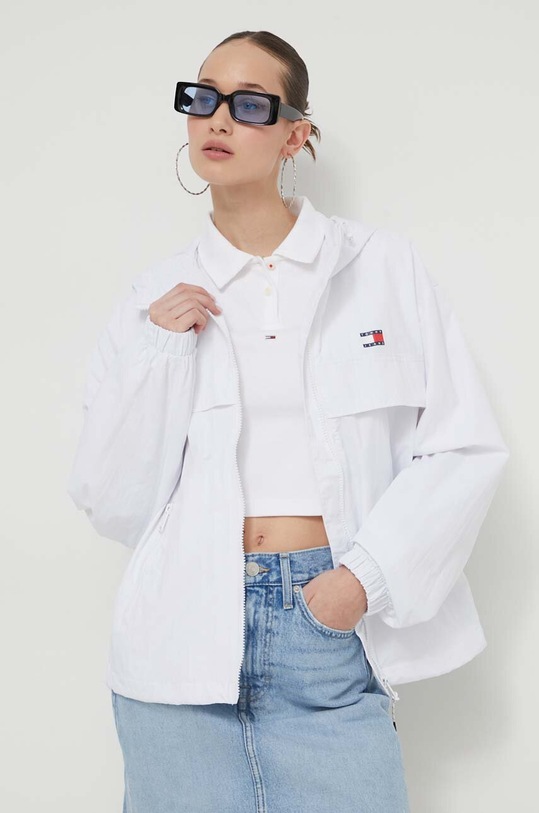 Tommy Jeans kurtka biały DW0DW17747