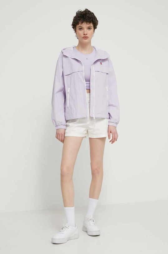 Tommy Jeans kurtka DW0DW17747 fioletowy SS24