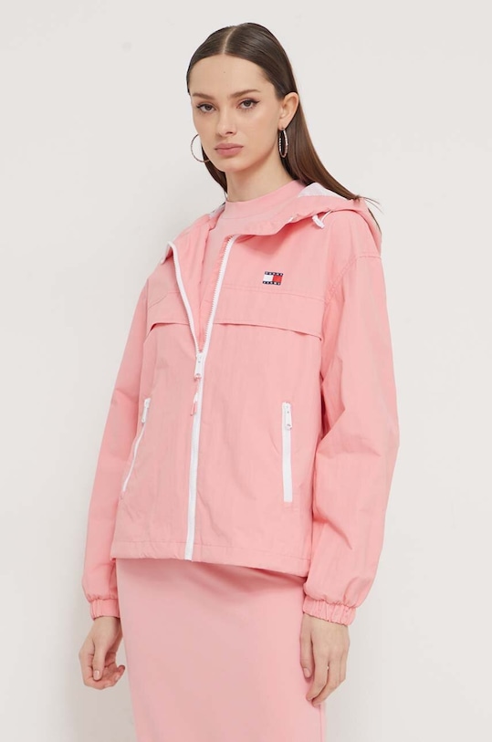 Tommy Jeans kurtka pozostałe różowy DW0DW17747