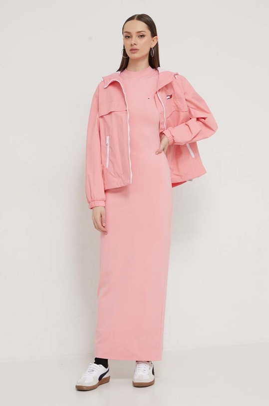 Tommy Jeans kurtka DW0DW17747 różowy SS24