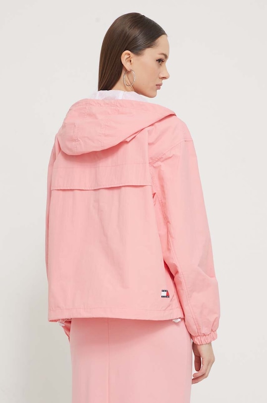 Odzież Tommy Jeans kurtka DW0DW17747 różowy