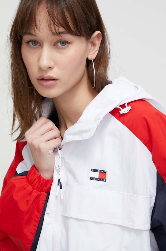 Bunda Tommy Jeans DW0DW17752 bílá