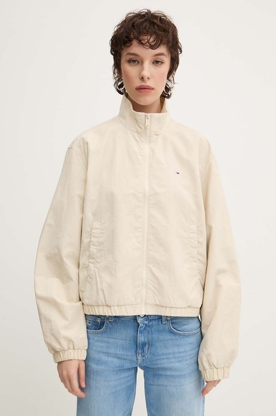 Bunda Tommy Jeans béžová DW0DW18139