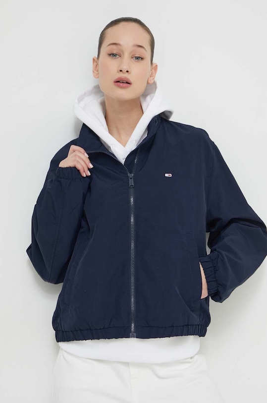 Bunda Tommy Jeans nezateplené tmavomodrá DW0DW18139
