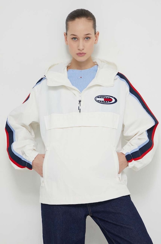 Bunda Tommy Jeans béžová DW0DW18151