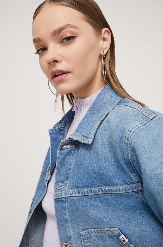 Traper jakna Tommy Jeans plava DW0DW17655