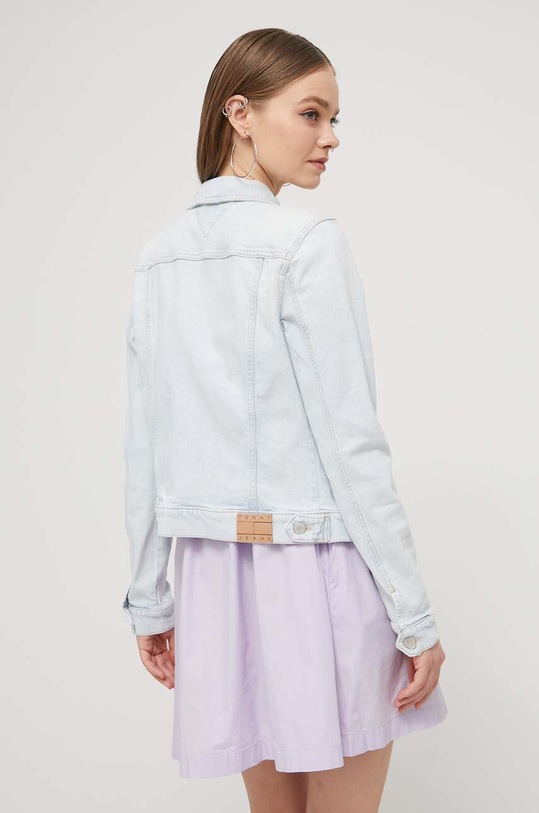 Îmbrăcăminte Tommy Jeans geacă din denim DW0DW17659 albastru