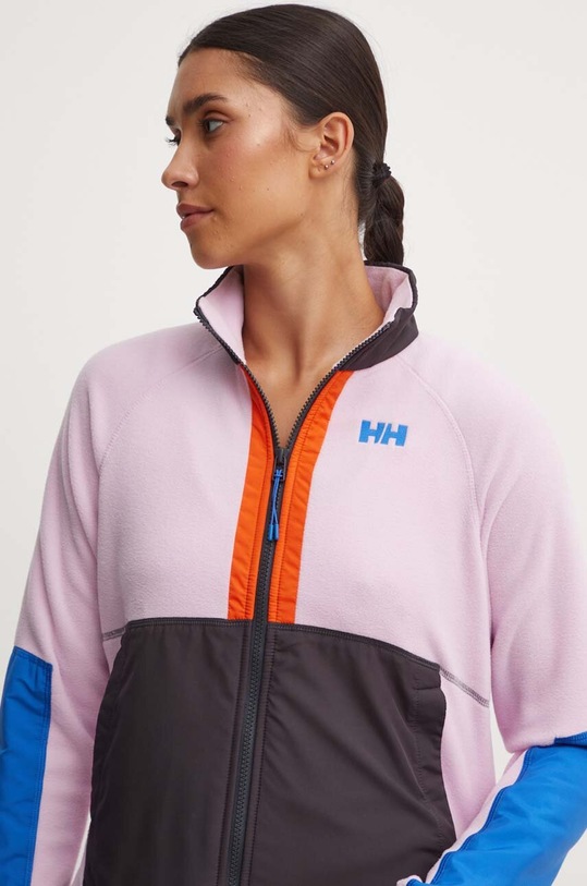 Helly Hansen bluza sportowa Rig bez kaptura różowy 54078