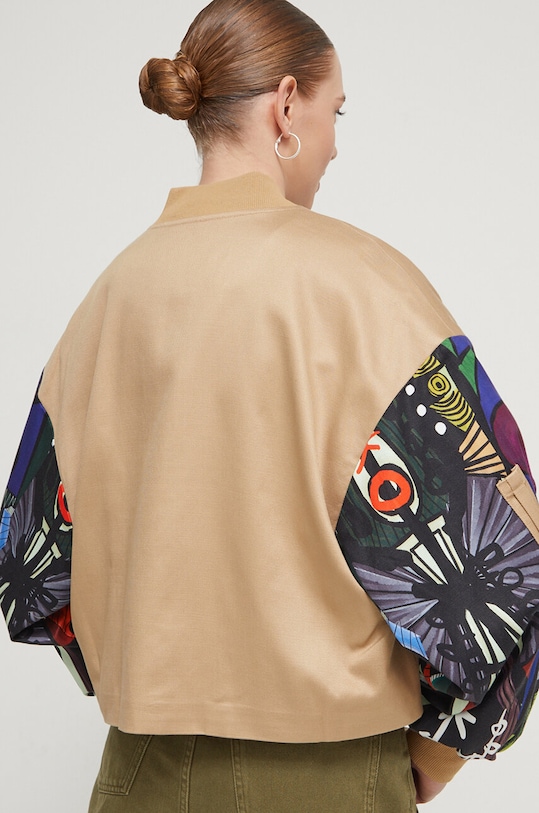Îmbrăcăminte Desigual geaca 24SWEW27 bej
