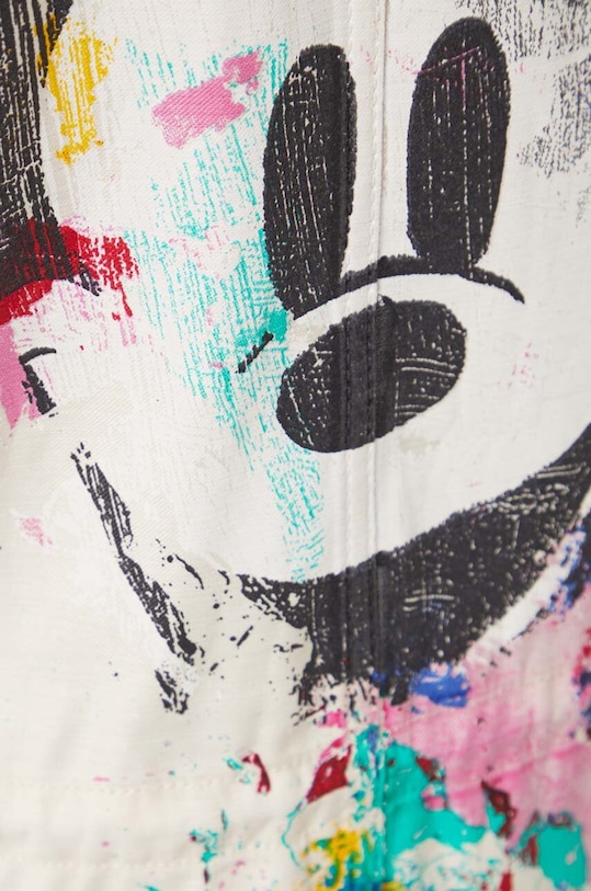 Desigual kurtka jeansowa MICKEY ART 24SWEW22 niebieski