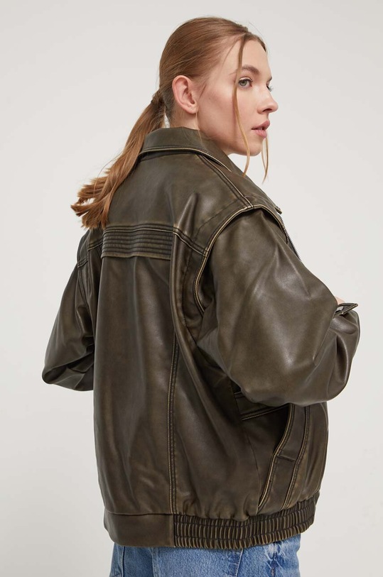 Μπουφάν Desigual πράσινο 24SWEW24