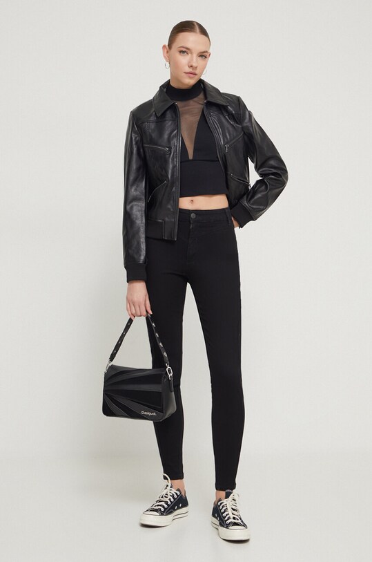 Desigual kurtka KENT 24SWEW25 czarny SS24