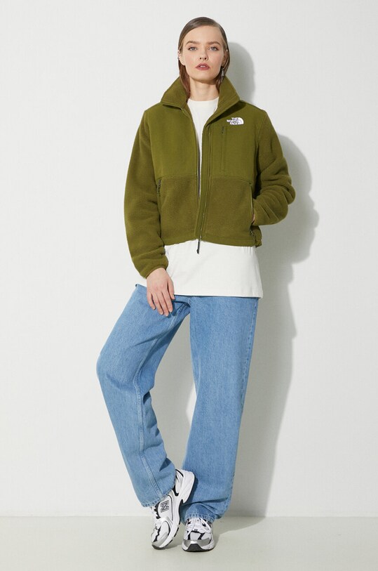 The North Face giacca W Ripstop Denali Jacket NF0A870SPIB1 verde SS24